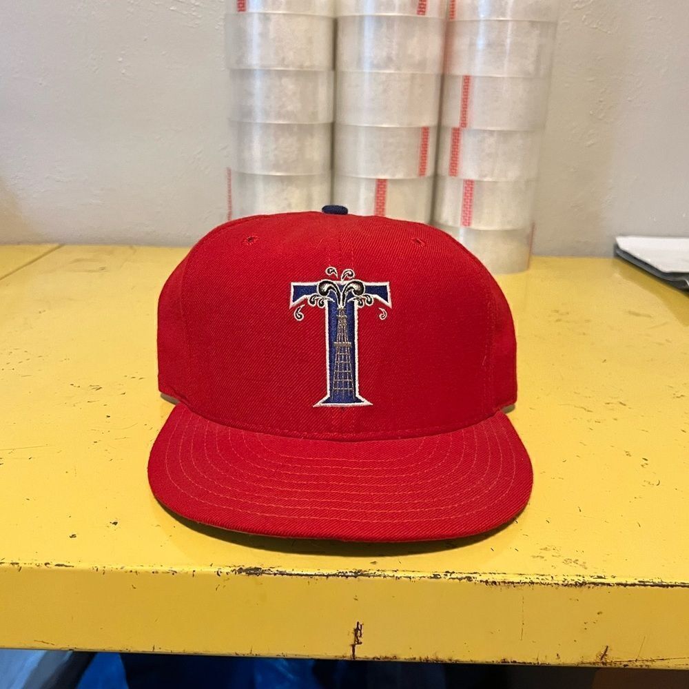 Vintage Tulsa Drillers New Era Hat 6 7/8